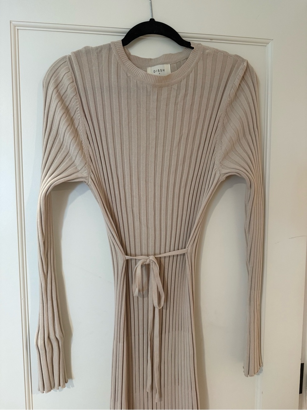 DISSH ADA STONE LONG SLEEVE MIDI DRESS - Picture 3 of 5